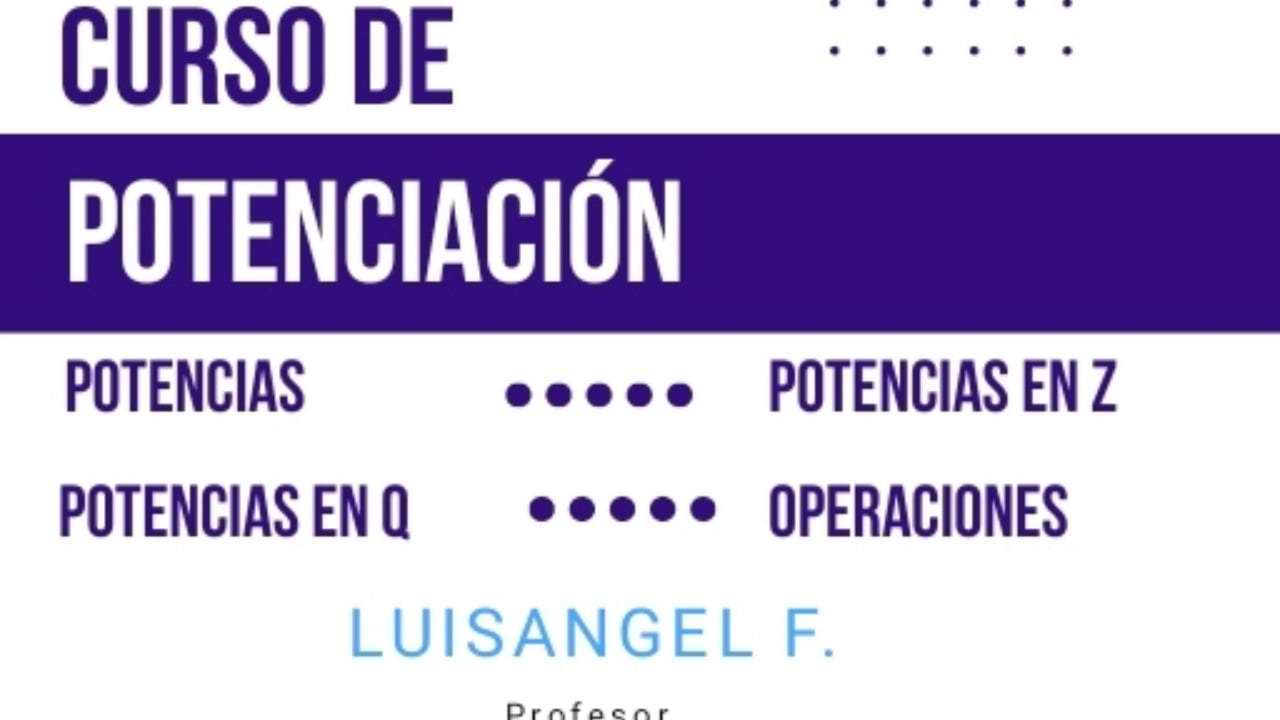 Curso de Potenciación