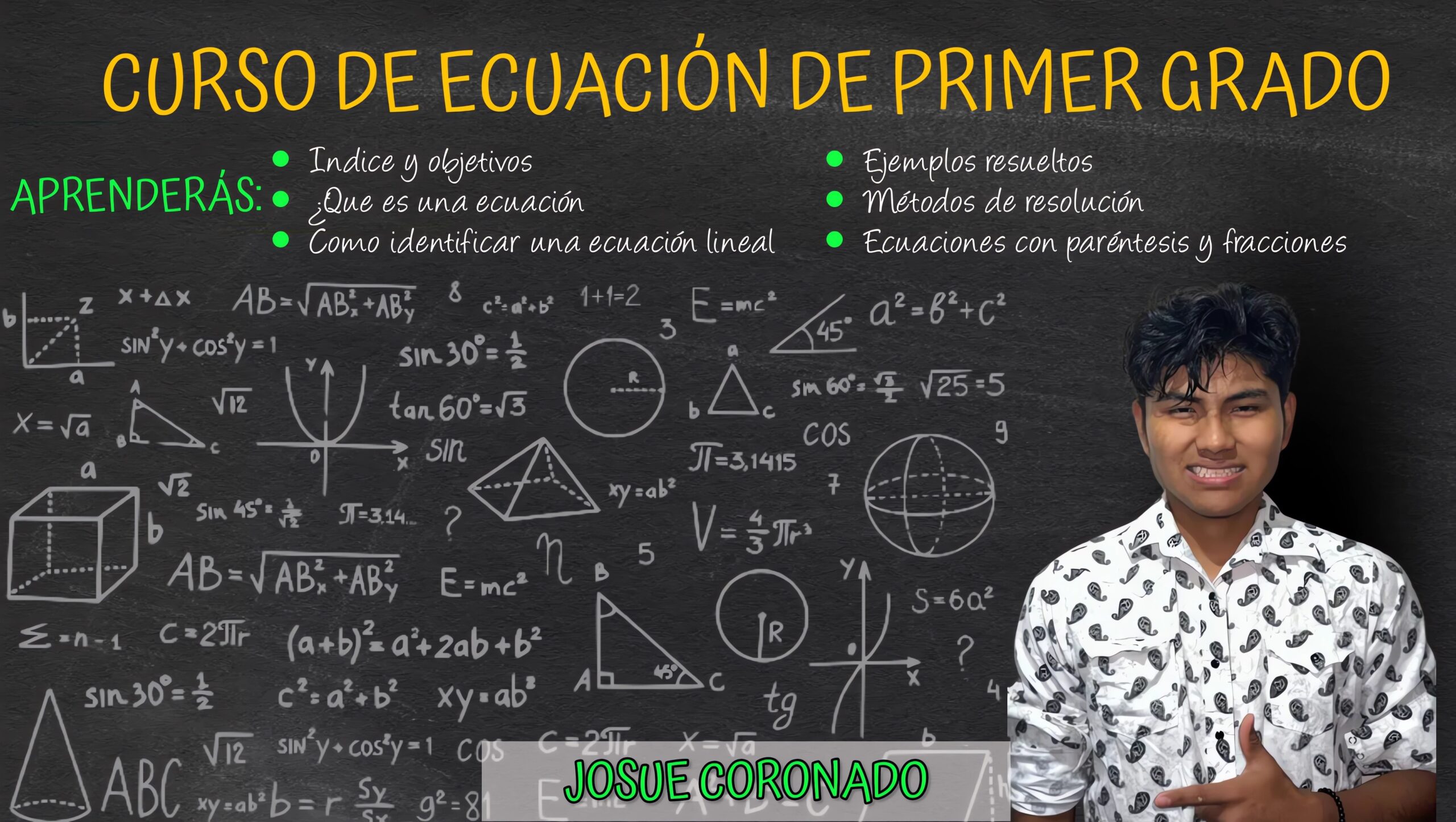 Curso de Ecuación de primer grado