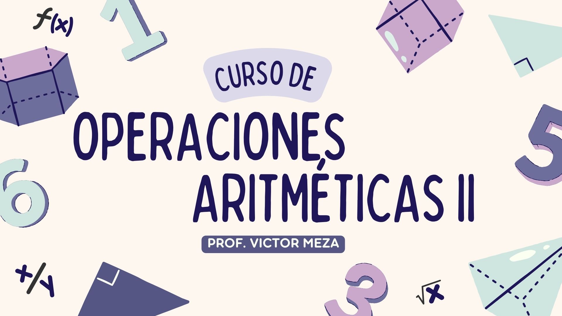 Curso Operaciones Aritméticas II