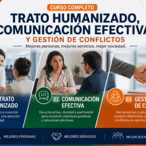 CURSO: Trato Humanizado, Comunicación Efectiva y Gestión de Conflictos